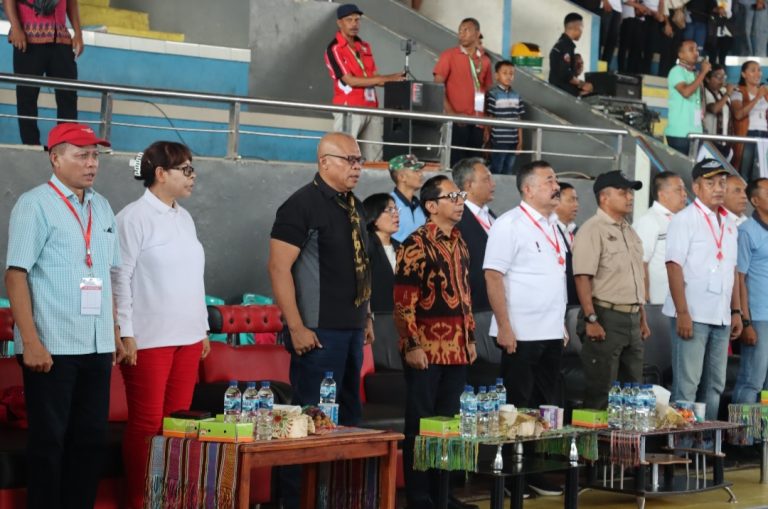 Pj. Gubernur Membuka Kegiatan Kualifikasi Pra PON Tahap II Cabang Olahraga Tinju