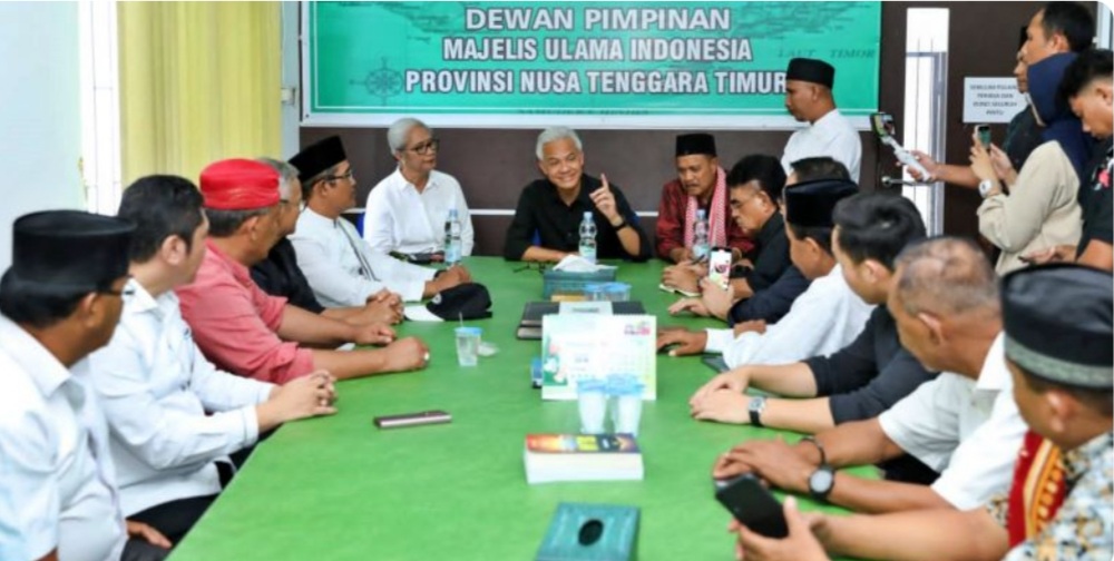 Temui Pimpinan MUI NTT, Ganjar Singgung Kota Kupang Kota Toleran | NTT Satu